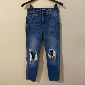 HOLLISTER ULTRA HIGH-RISE MOM JEAN VINTAGE STRETCH